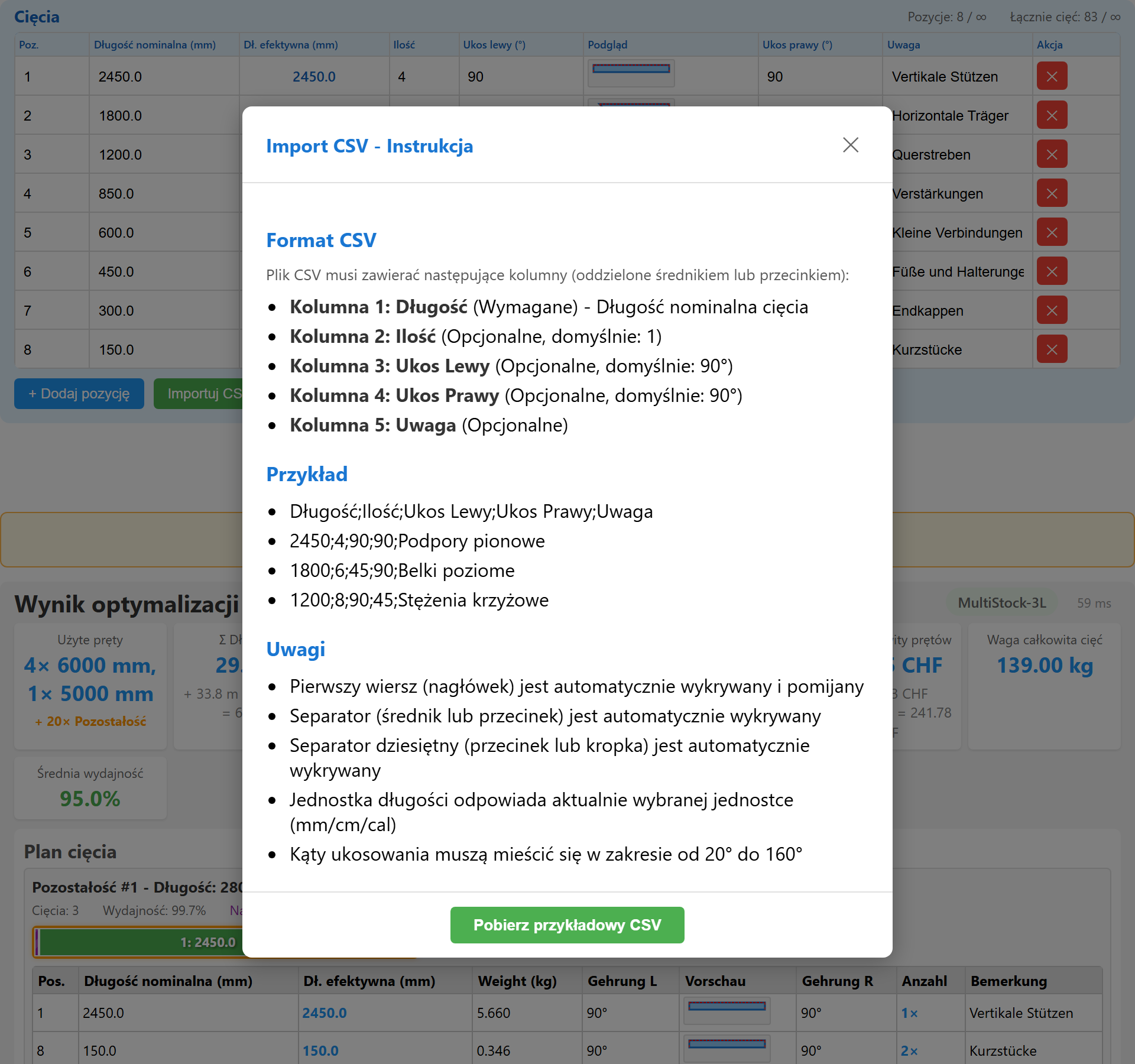 Import CSV